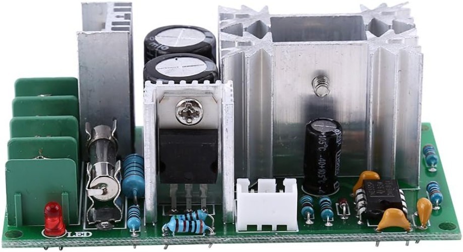 Compact 20A PWM DC Motor Speed Controller | 10V-60V High Efficiency Module