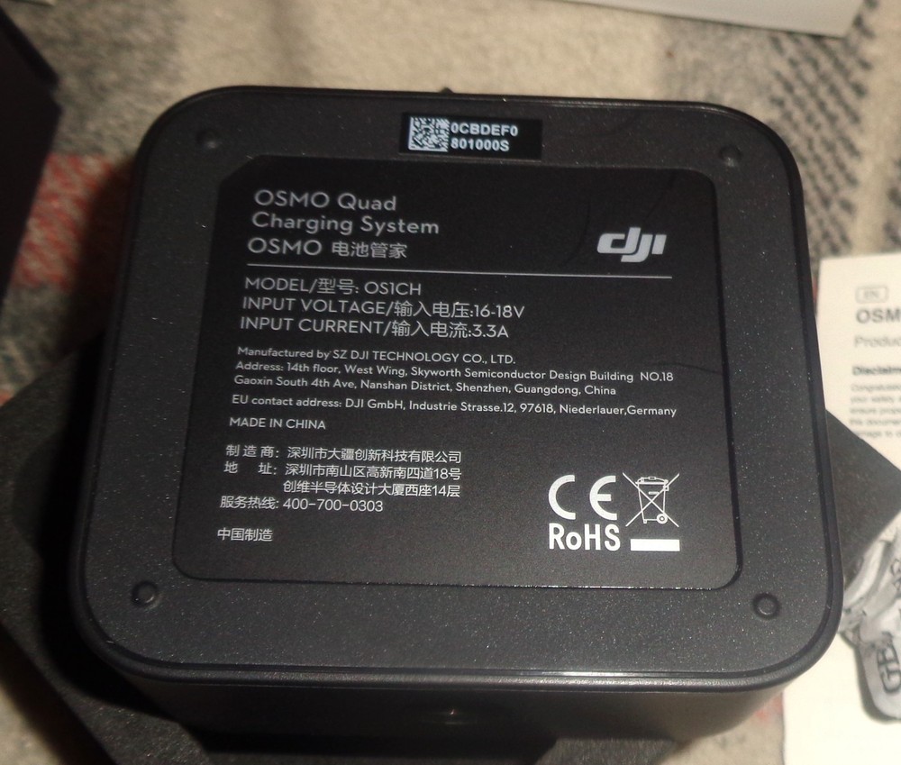 DJI Osmo Quad Charging System With AC Adapter