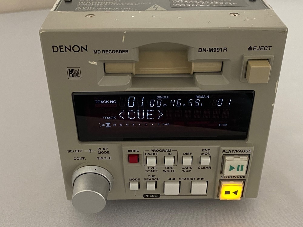 Denon MiniDisc MD Player/Recorder - DN-M991R