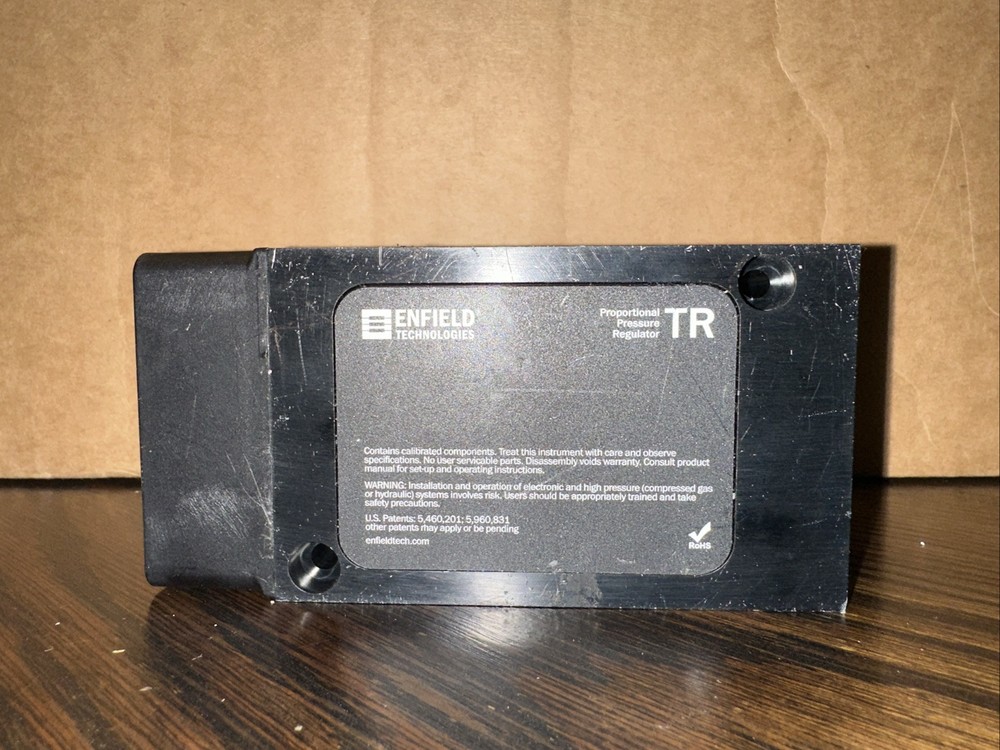 🍀 Enfield Technologies TR-025-V-EX Pressure Regulator w External Sensor Input