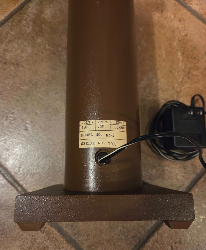 Hypnotic Disk Motorized Optical Device 1960's Schneider Magic Mentalism Tricks