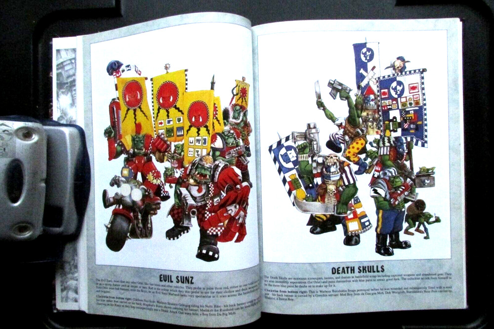 OOP Citadel / Warhammer 40k / Rogue Trader Space Orks Freebooterz Hardback Book