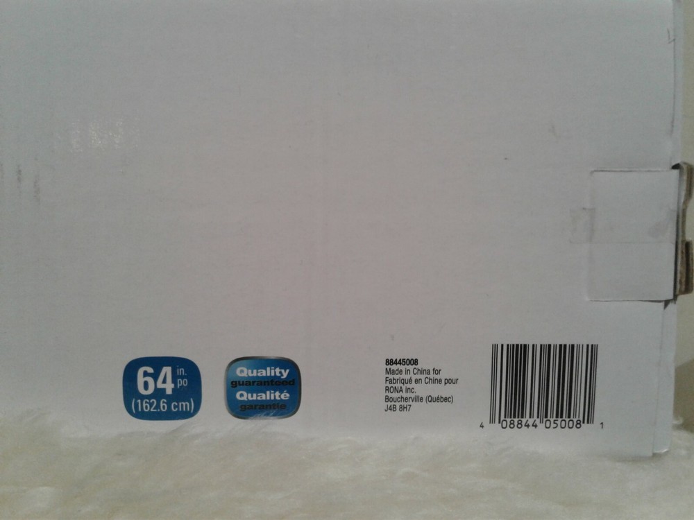 New Smart Rack Adjustable Storage System, 64-Inch 28 movable hooks and hangers