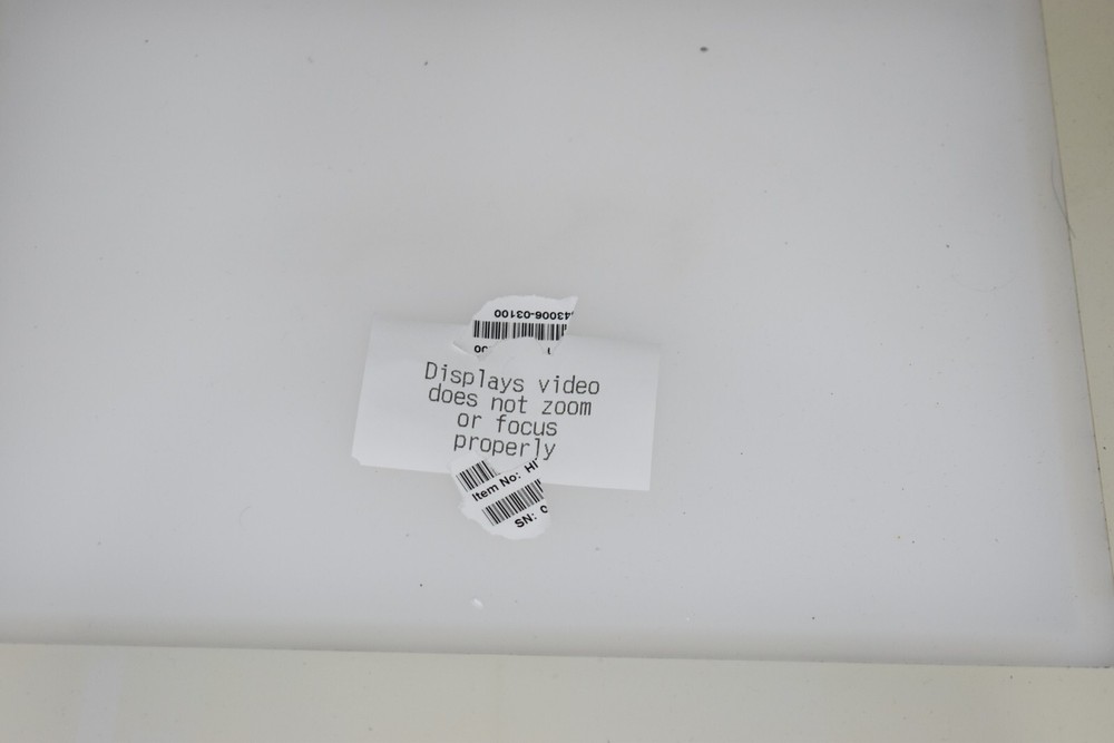 Elmo Auto Focus Overhead Visual Presenter Camera Projector Model EV-400AF