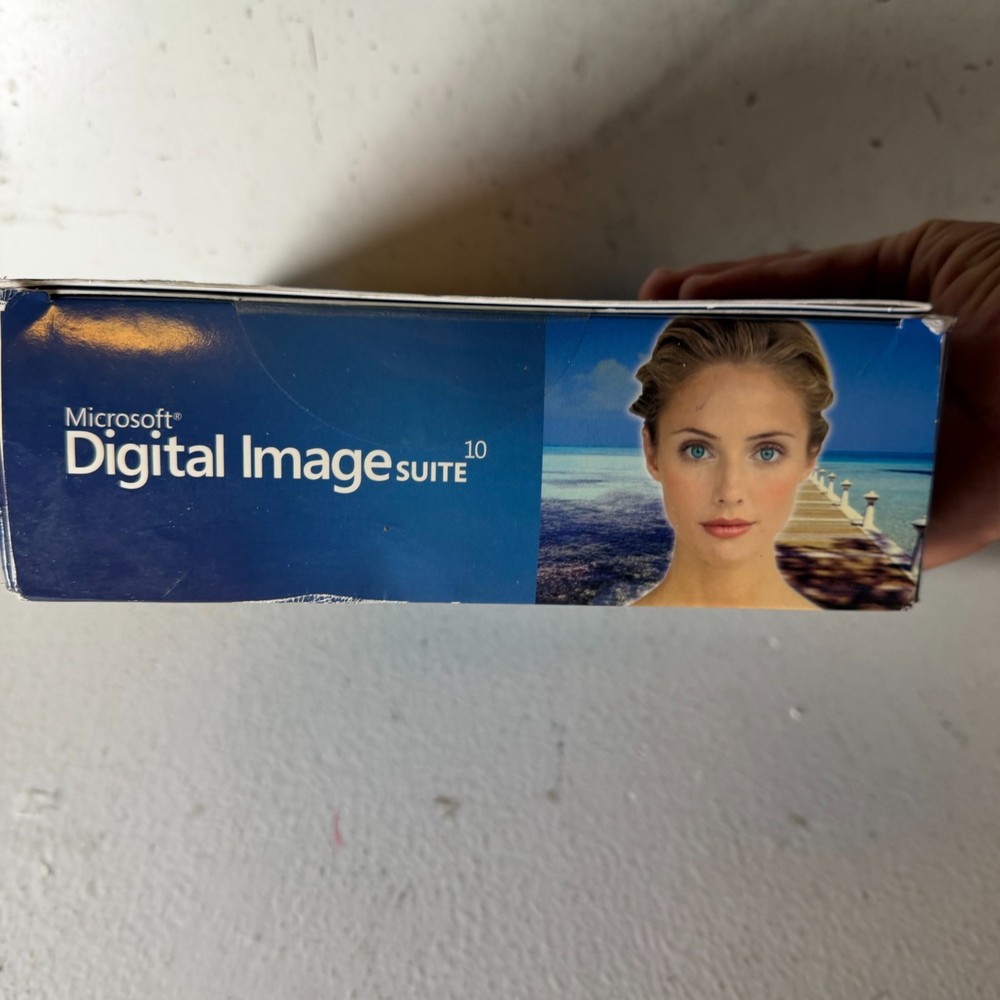 Microsoft Digital Image Suite 10 Software Package for Photo Editing - Sealed