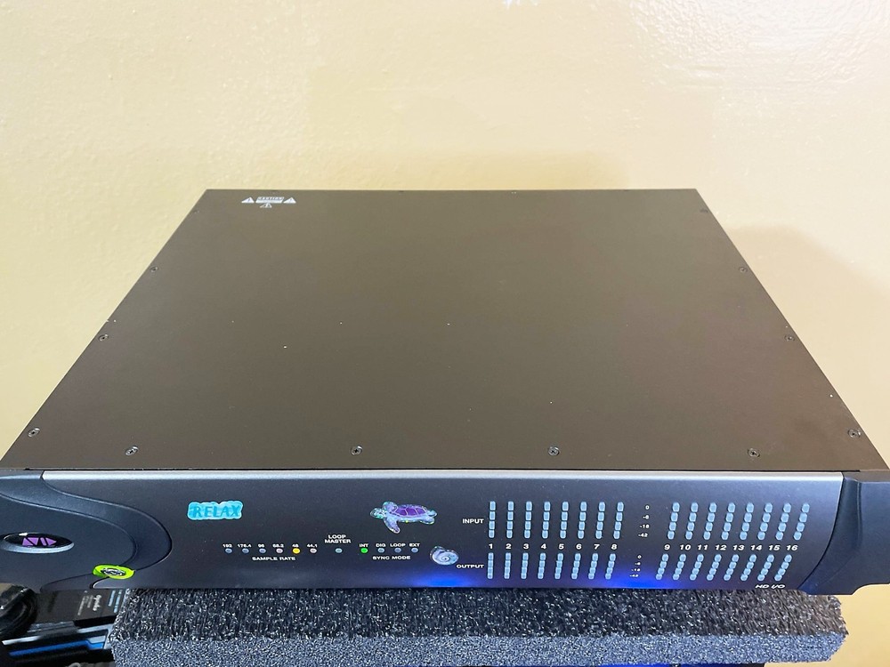 Avid HD I/O 16x16 Analog Pro Tools HD / HDX Audio Interface -great !!