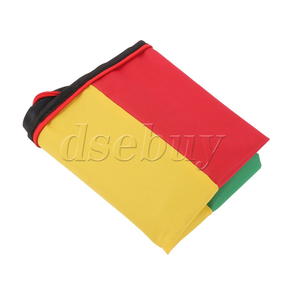 Djembe Drum Backpack Carrying Case Bag 12" Diameter x 19.7" Length Multicolor