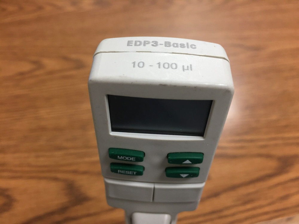 Rainin EDP3-Basic 10-100 ul Electronic Single Channel Pipette