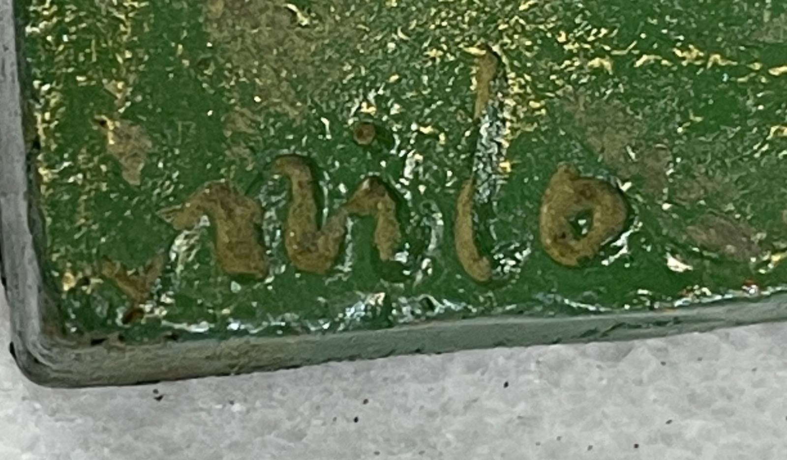 Three Macaw Parrots on a Branch Bronze Metal Statue Sculpture Colorful Decor Art