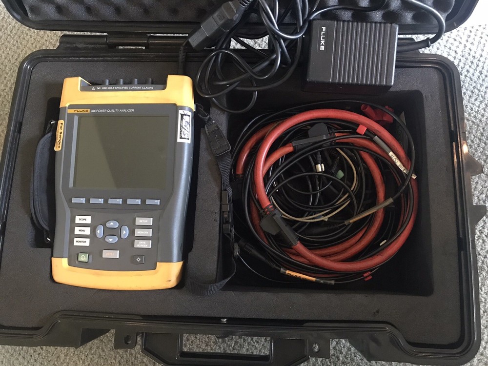 Fluke 435 Three Phase Power Quality Analyzer Set