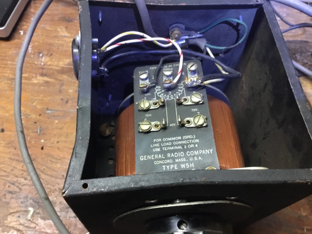 general radio Variac transformer 230 v