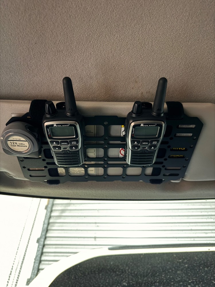 VM BILT MOLLE TACTICAL PANEL SUN VISOR UNIVERSAL