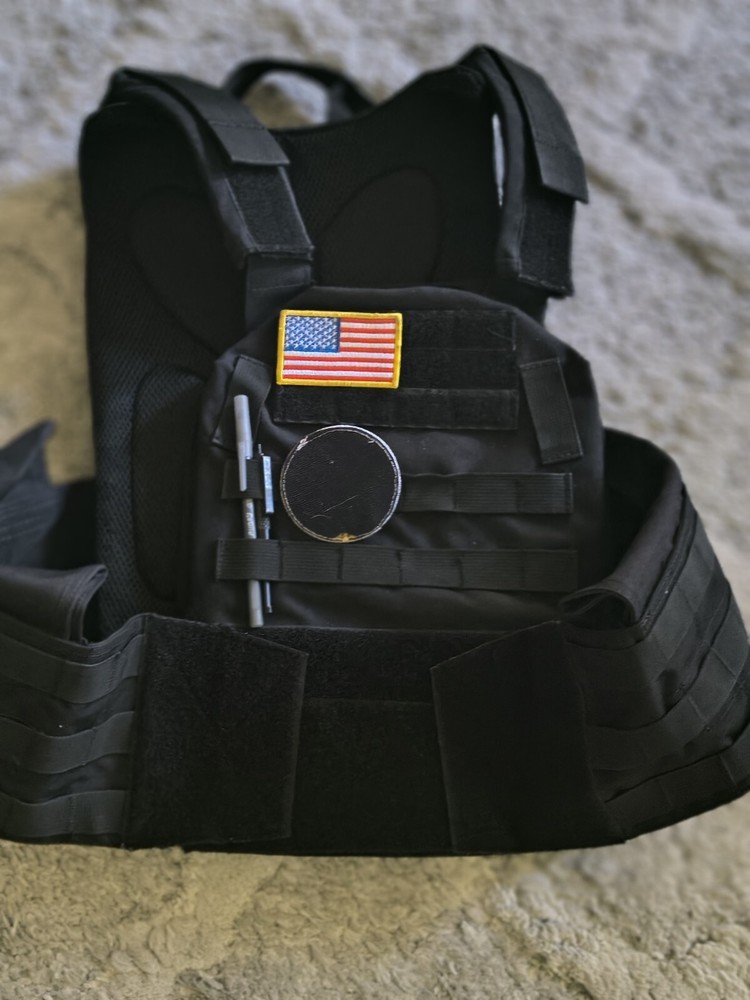 bullet proof vest with plates level 3a