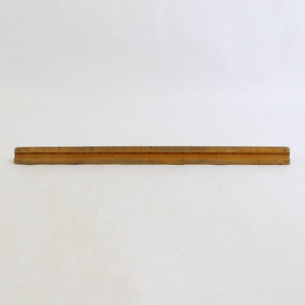 Posts Architect Drafting Triangular Scale Ruler Vintage