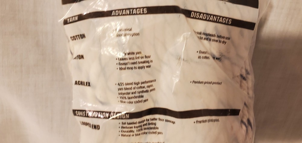 #8 Household Cotton Mophead Refill