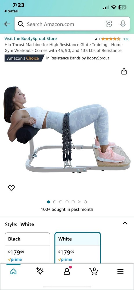 Hip Thrust BootySprout Machine