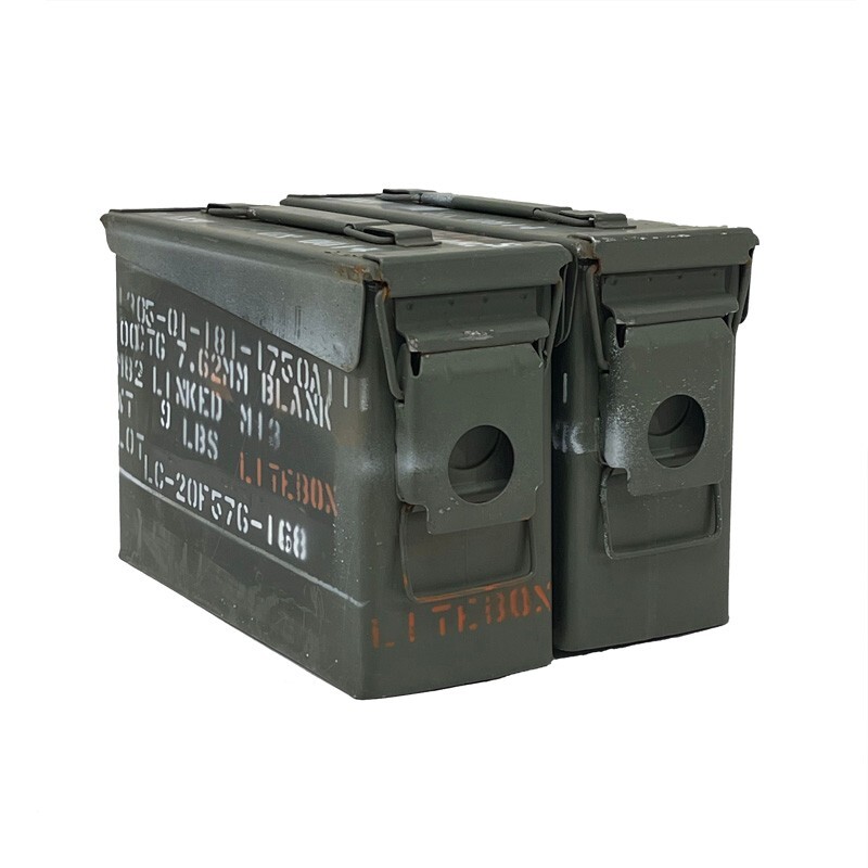 .30 Caliber Ammo Can, Military Surplus, Grade 2 (2 Pack)