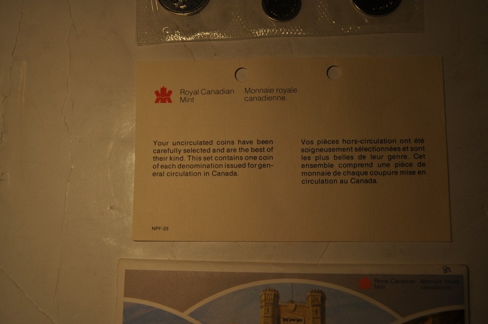 1981 Royal Canadian Mint Set
