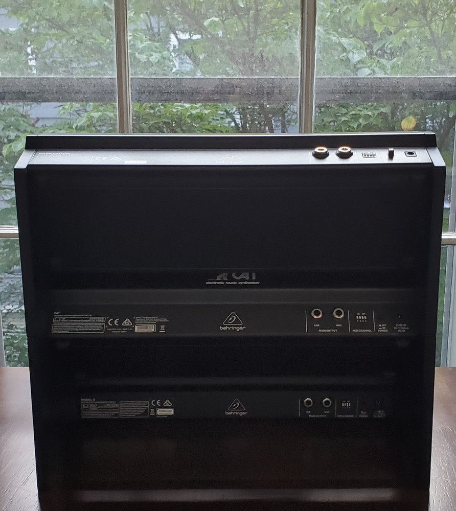 Behringer Synthesizer Synth Module Stand 3-Tier Printed Stand Black PLA