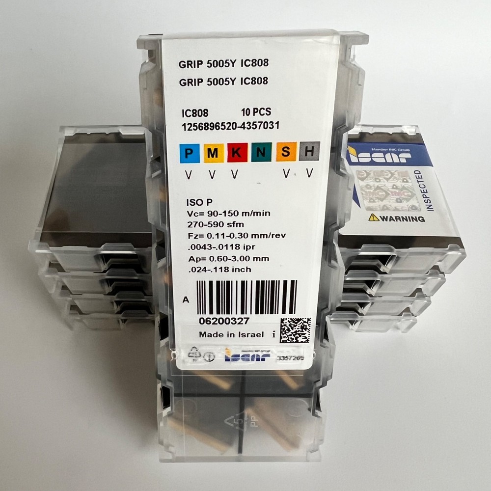 GRIP5005Y IC808/ ISCAR/ 10PCS