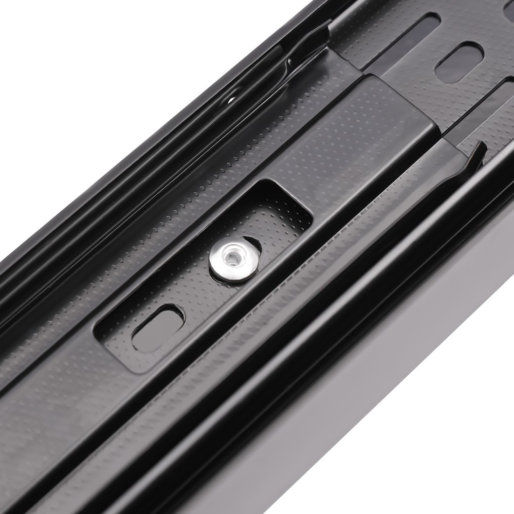 Locking Under Table Drawer Sliding Under Desk Hidden Storage Organizer Black