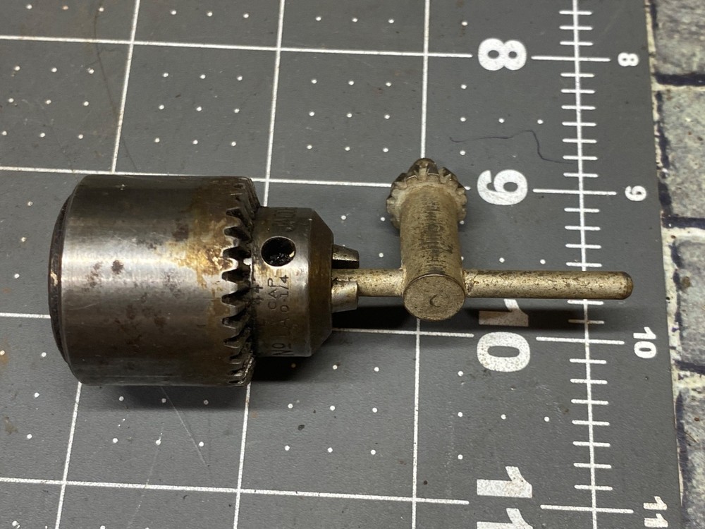#1A Jacobs Drill Chuck  , with key,
