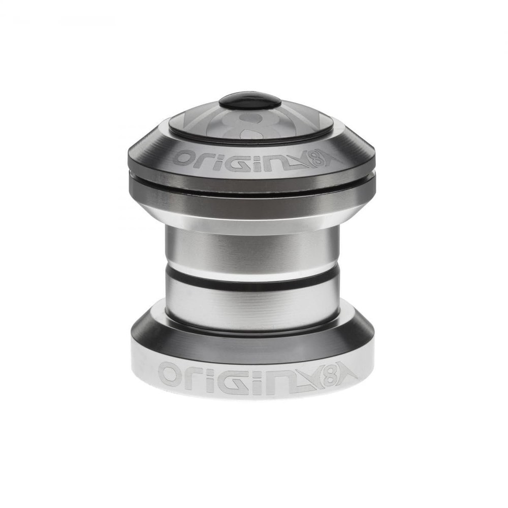 Origin8 Pro Threadless Headset, 1-1/8", Silver