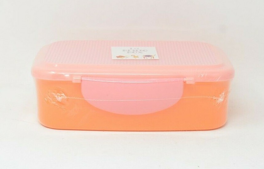 Pink Orange Small Bento Box