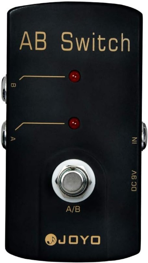Guitar A/B Switch Pedal Two Output Effects Loop Effects Chain True Bypass