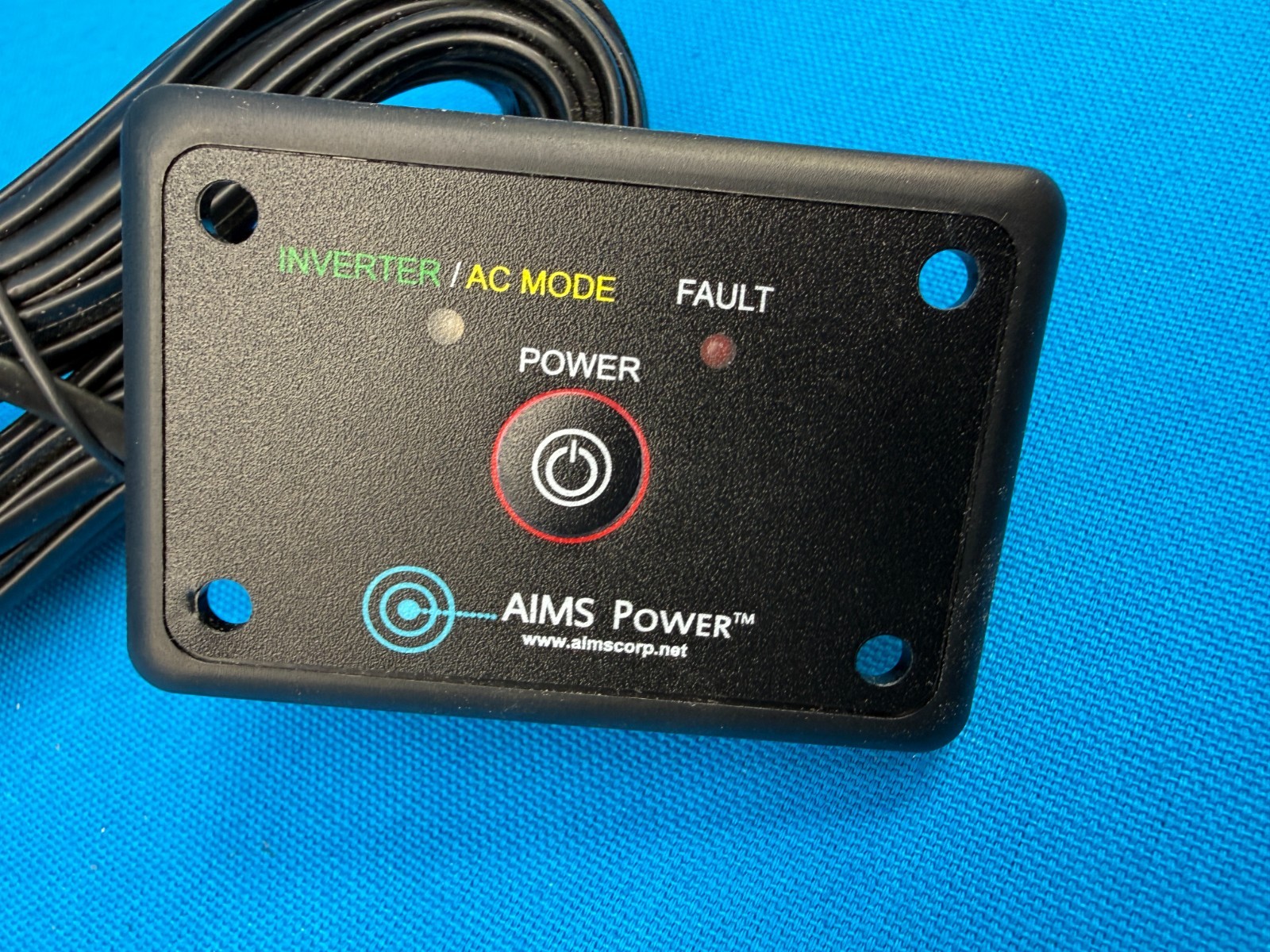 Aims Power REMOTEHF Flush-Mount Power Inverter Remote On-Off Switch