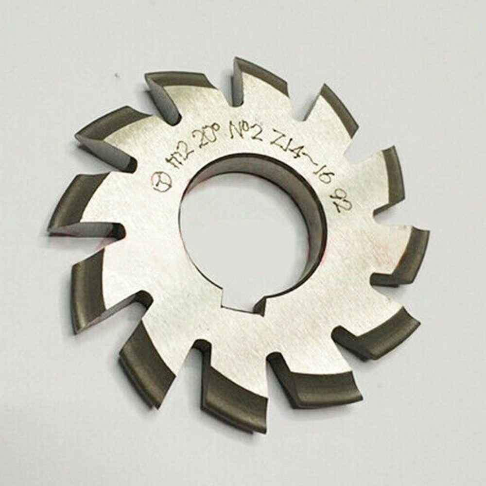 High Performance 8Pcs M2 HSS Involute Gear Cutters for Various Applications