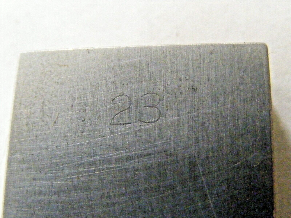 C.E. Johansson Gage Block Single 23mm (a31)