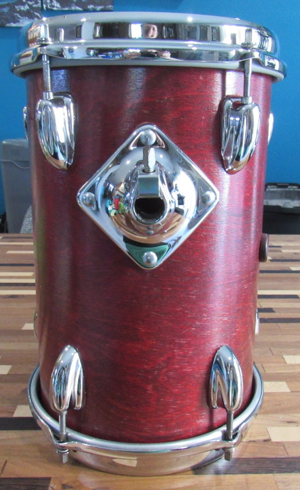 Custom Made 8" x 12" Deep Tom With Slingerland Hardware+Rare Eames Shell