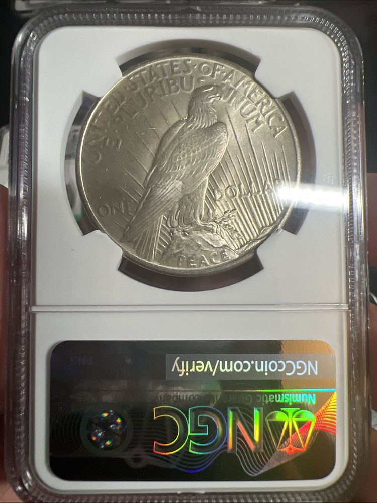 1925 Peace Silver Dollar $1 NGC MS64