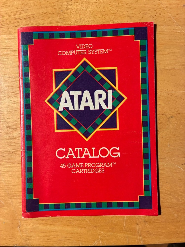 Atari 2600 manuals, catalogs, comics - some rares & uncommons
