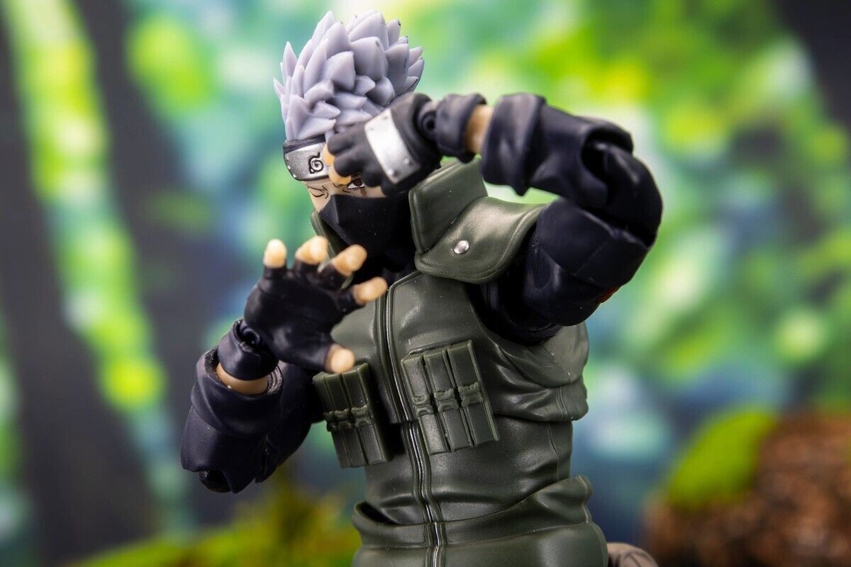 NEW SHF Ninja Figure Hatake Kakashi 6" Action Figure WITH BOX SET