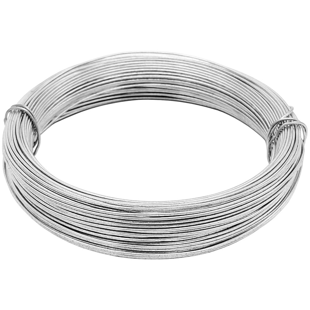 20 Gauge Hobby Wire,98ft Galvanized Solid Wire,Multi-Purpose Steel Wire...