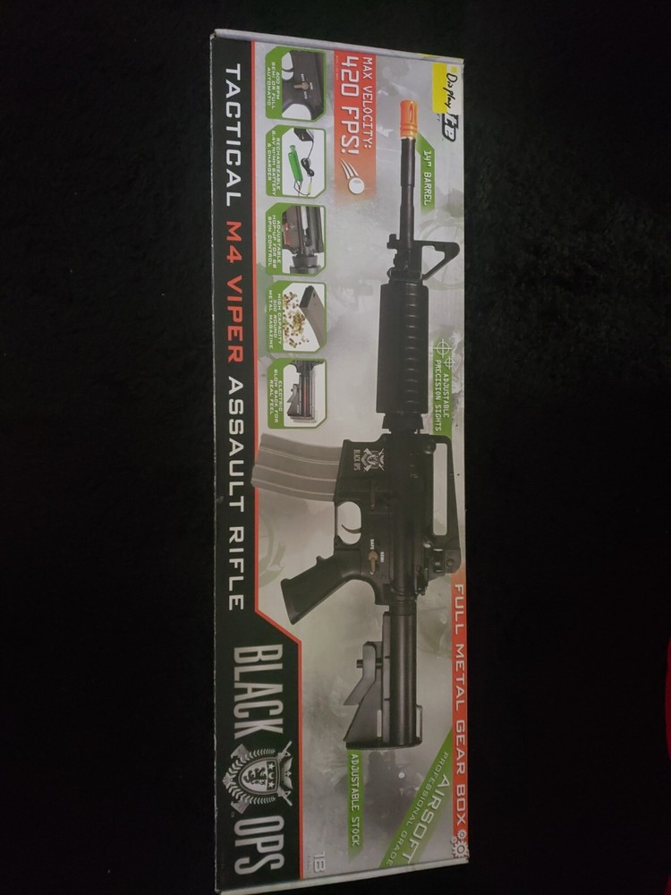 Black Ops M4 Rifle Set with BBs 