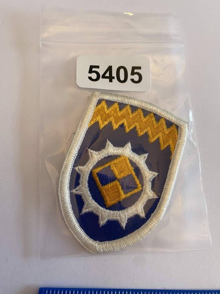 US Army Alaska Support Command Patch Full Color Patch INV5405