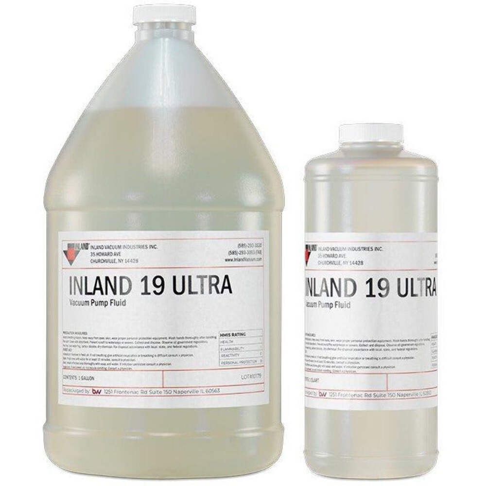 Inland 19 ULTRA® Semi-Synthetic Vacuum Pump Oil