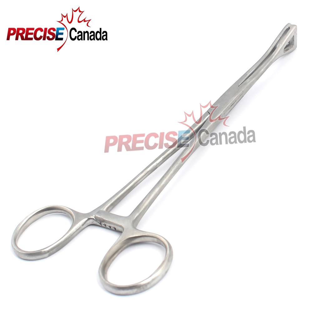 DUVAL CLAMP FORCEPS 8" SURGICAL VETERINARY INSTRUMENTS