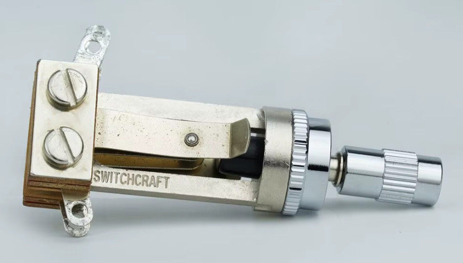 Switch tips, Gretsch style toggle switches, chrome, SWITCHCRAFT