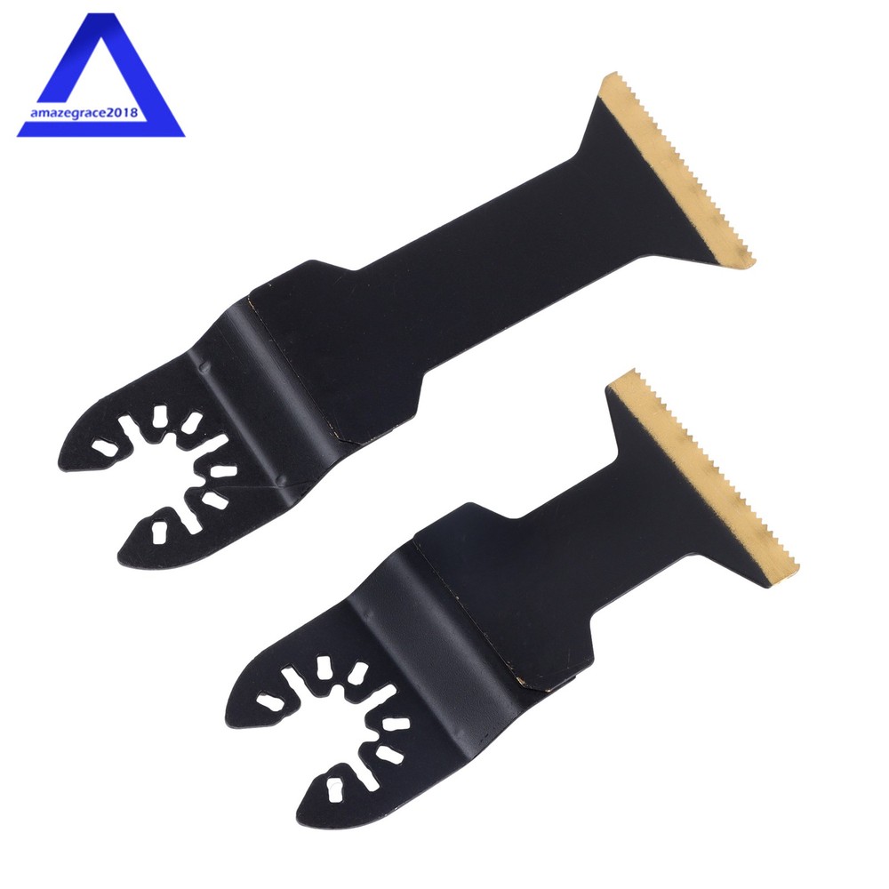 12Pack 2 Type Professional Multitool Plated Oscillating Tool Saw Blade For Wood