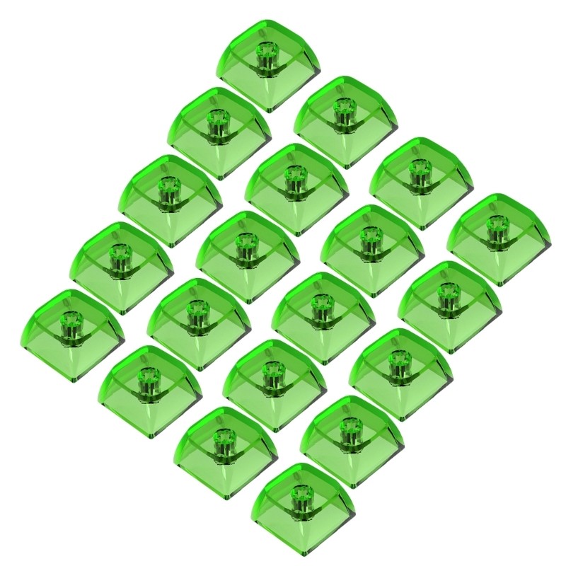 Full 20key Set Transparents Layer MX Compatible for Mechanical Keyboards