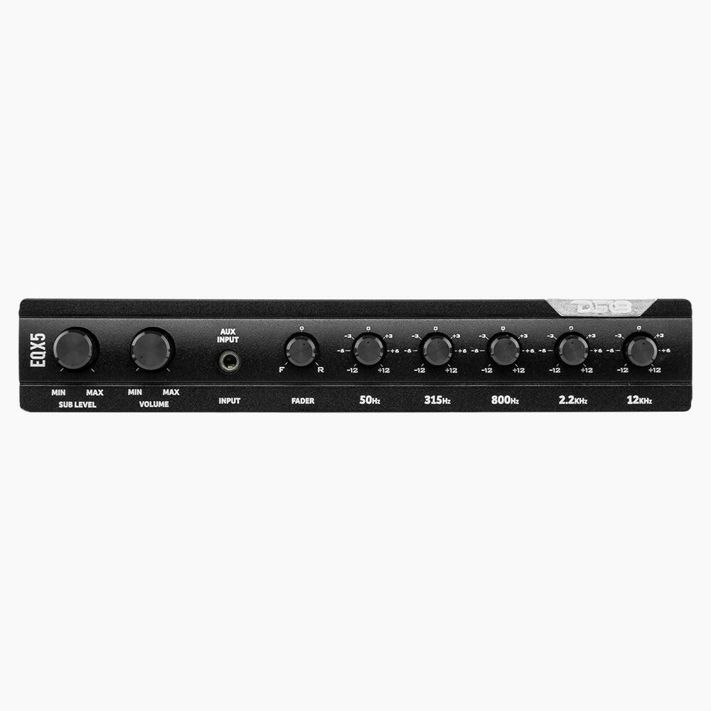 DS18 EQX5 High Volt 5 Band Equalizer with High Level Input