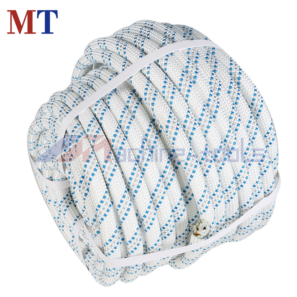 5/8" × 150' Pulling Rigging Line Double Braid Nylon Polyester Arborist Bull Rope