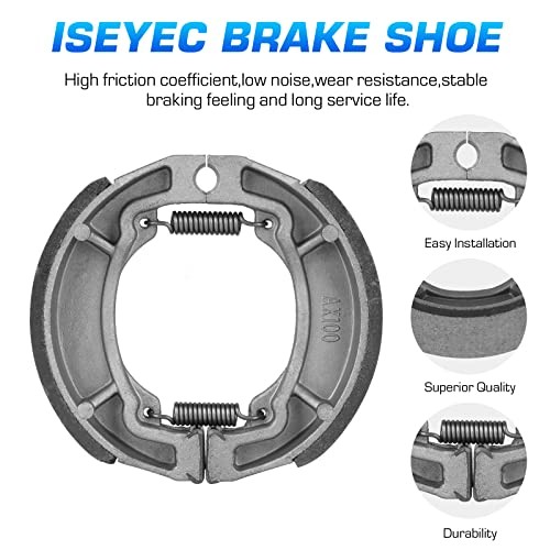 Front and Rear Brake Shoes Pads for Kawasaki KLX 110/110R 2002-2020, KLX 110L