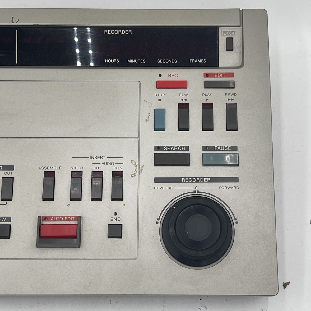 Sony RM-440 Editing Controller UNTESTED No Power Supply