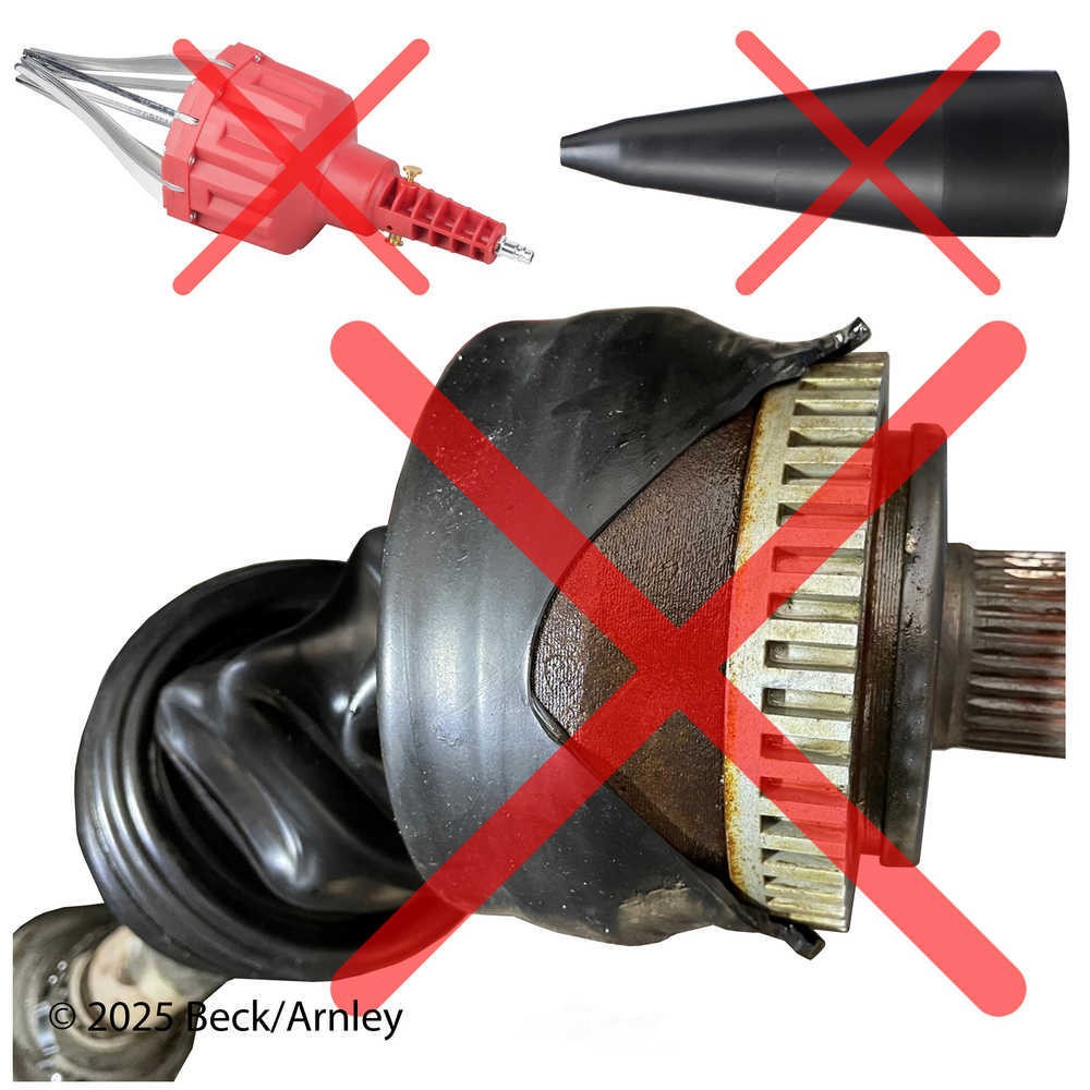 CV Joint Boot Kit Beck/Arnley 103-2818