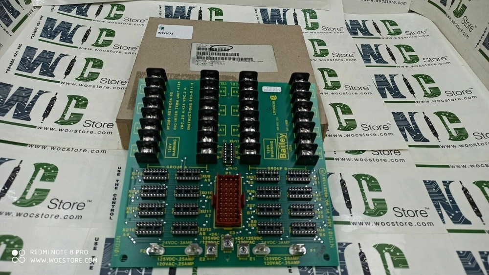 NTDI01, BAILEY Digital I/O Termination Unit .